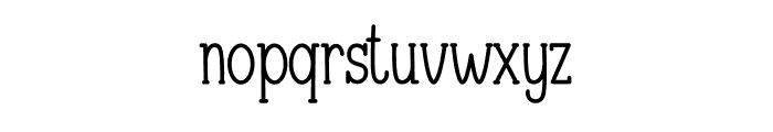 Awesome Everyday Font LOWERCASE