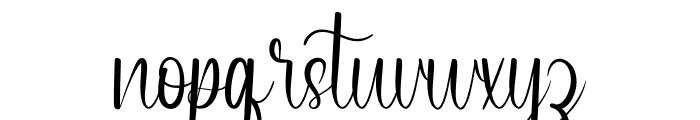 Awesome Girl Font LOWERCASE