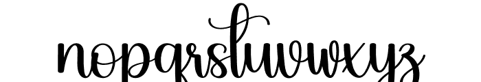 Awesome Handmade Font LOWERCASE