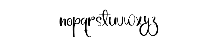 Awesome Wonderhand Font LOWERCASE
