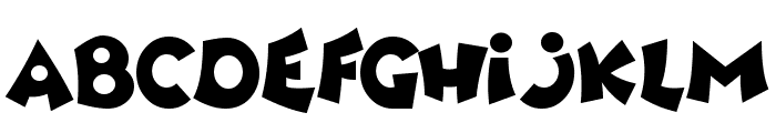 Awesome Font UPPERCASE