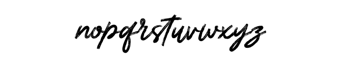 AwesomeBrush Font LOWERCASE