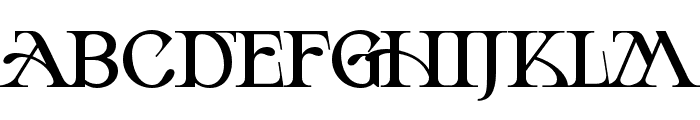 AwikoHaruna-Regular Font UPPERCASE