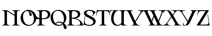 AwikoHaruna-Regular Font UPPERCASE