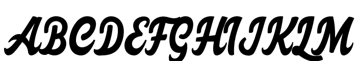 Axettac Font UPPERCASE