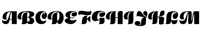 Ayahe Font UPPERCASE