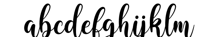 Ayasofia script regular Font LOWERCASE