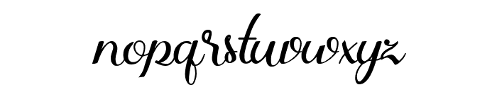 Ayline Font LOWERCASE