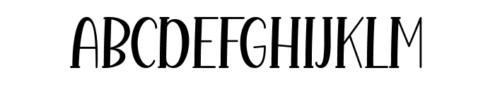 Aynha Font UPPERCASE