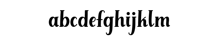 Aynha Font LOWERCASE