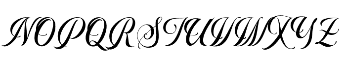 Ayrexa-Regular Font UPPERCASE