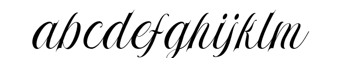 Ayrexa-Regular Font LOWERCASE