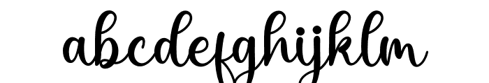 Ayshana Font LOWERCASE