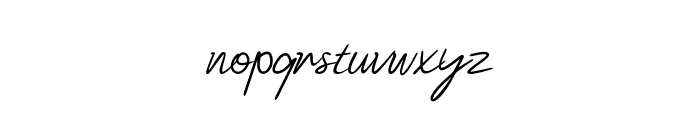 Aysiteruyo Font LOWERCASE