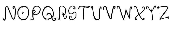 Ayuwije Aestethic Regular Font UPPERCASE