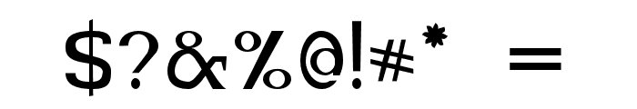 Azabercna Extended Font OTHER CHARS