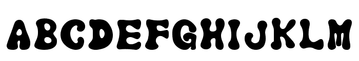 Azalea Regular Font UPPERCASE