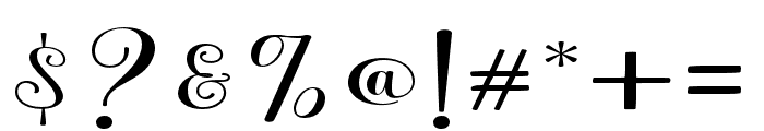 AzaleaScript Font OTHER CHARS