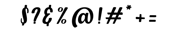 Azarita Italic Italic Font OTHER CHARS