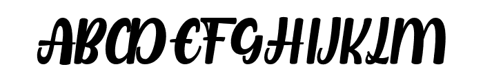 AzaritaItalic-Italic Font UPPERCASE