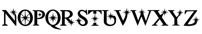 Azora Magic Font UPPERCASE