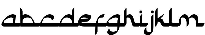 Azqad-Regular Font LOWERCASE