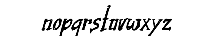 Azra Italic Font LOWERCASE