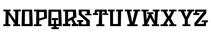 Aztec Regular Font UPPERCASE