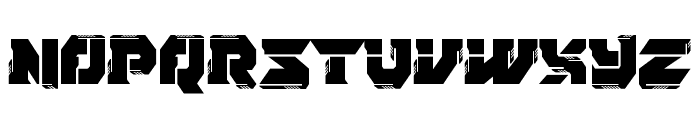 Aztrobuiya-Regular Font UPPERCASE