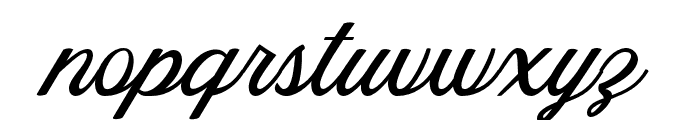 AzzuryScript Font LOWERCASE