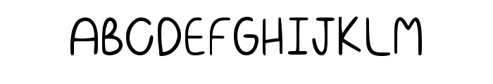 B2e Ballpoint Regular Font UPPERCASE