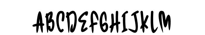 BABACO Font UPPERCASE