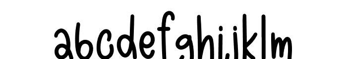 BABY FROG Font LOWERCASE
