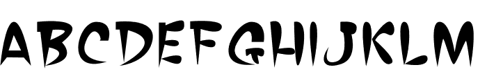 BABY SHARK Font LOWERCASE