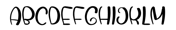 BABY Font LOWERCASE