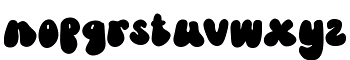 BACKBOSE Font LOWERCASE