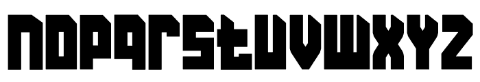 BANDEROG Font LOWERCASE