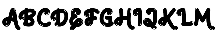 BANDOW Font UPPERCASE