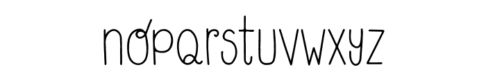 BARBROWN Font LOWERCASE