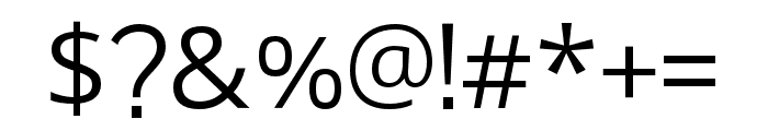 BARISTO SemiBold Font OTHER CHARS