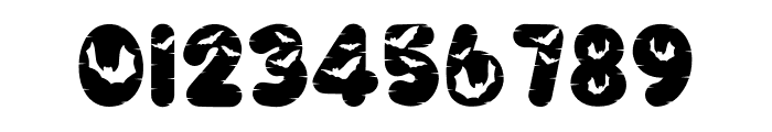 BAT HALLOWEEN Font OTHER CHARS