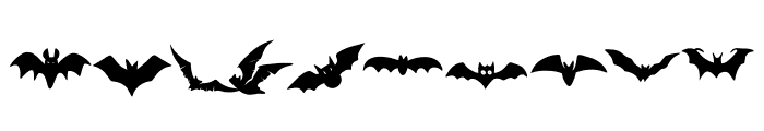 BAT Font OTHER CHARS