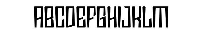BATACORR Font UPPERCASE