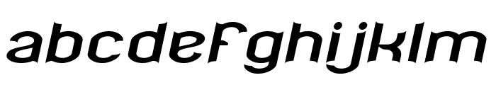 BATMAN Italic Font LOWERCASE