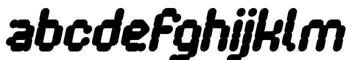 BATTERY Bold Italic Font LOWERCASE