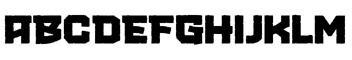 BATTUESRegular Font UPPERCASE
