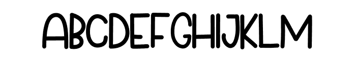 BBCFinickyFox Font LOWERCASE