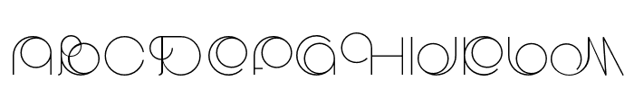 BDRadiogram-Round Font UPPERCASE