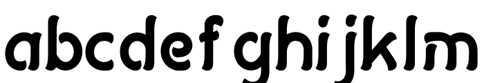 BEAFROZT Font LOWERCASE