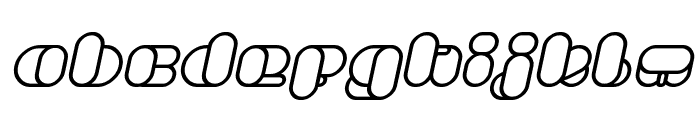 BEAUTIFUL Bold Italic Font LOWERCASE